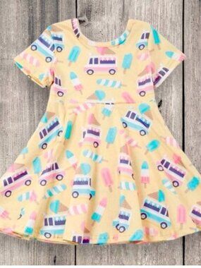 New Girls Boutique Ice Cream Truck Dress